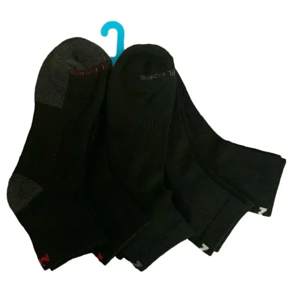 NWT 6-PAIRS PACK MICHAEL KORS MSRP $26.99 MEN'S QUARTER CUT SOCKS SIZES 7-12 - Picture 1 of 4